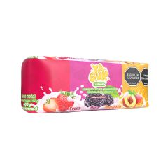 Yogur Yagur Colanta Sabor A Fresa, Melocotón Y Mora Vaso x 150gr x 4 Unidades