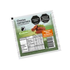 Chorizo Con Ternera Colanta Premium X 300gr X 5 Unidades
