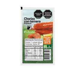 Chorizo Ternera Colanta 1125g 20u Premiu