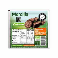 Morcilla Colanta x 225gr x 4 Unidades