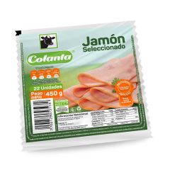 Jamón Seleccionado Colanta x 450gr x 22 Unidades
