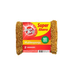 Esponja Bonbril Multiesponja Oro Plata x 2 Unidades Súper Ahorro