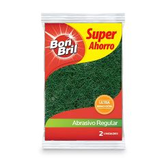 Paño Abrasivo Bon Bril Regular x 2 Unidades
