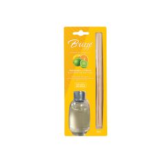 Ambientador Brizzé Palitos De Rattán Aroma Frescura Cítrica X 40ml