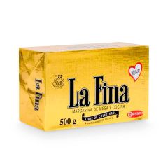 Margarina Para Mesa Y Cocina La Fina x 500gr
