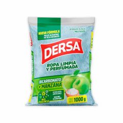Detergente En Polvo Dersa Bicarbonato + Manzana x 1000gr