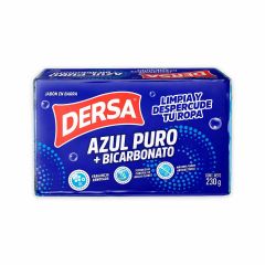 Jabón En Barra Para Lavar Dersa Azul Puro + Bicarbonato x 230gr
