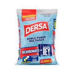 Detergente En Polvo Dersa Bicarbonato + Jabón Rey x 4000gr
