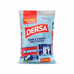 Detergente En Polvo Dersa Bicarbonato + Jabón Rey x 500gr