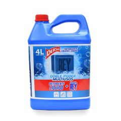 Detergente Líquido Dersa Con Bicarbonato + Jabón Rey Pet x 4000ml