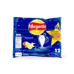 Papas Margarita Sabor Natural x 25gr x 12 Paquetes
