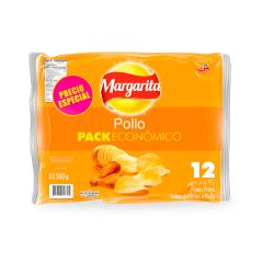 Papa Margarita 300g 12u Pollo