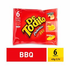 Detodito 45g 6u Paketon Bbq