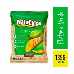 Pasabocas Natuchips Hojuelas De Plátano Verde x 135gr