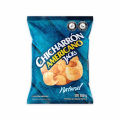 Pasabocas Chicharrón Americano Jacks Sabor Natural x 100gr