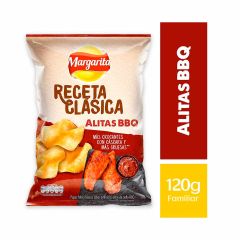 Papas Margarita Receta Clásica Sabor A Alitas Bbq x 120gr