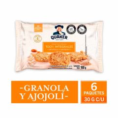 Galleta Quaker 180g 6u Avena/granola
