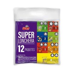 Súper Lonchera Frito Lay Surtida x 271gr x 12 Paquetes