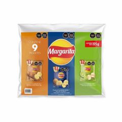 Papas Margarita Pack Surtido Económico X 225gr X 9 Paquetes