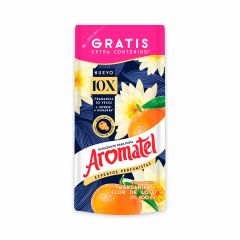 Suavizante De Telas Aromatel 10X Fragancia Mandarina Y Flor de Loto Doypack x 400ml Gratis Extra Contenido