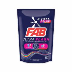 Detergente Líquido Fab Ultra Flash Color Doypack x 1800ml