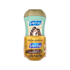 Shampoo Savital Con Serúm Aminoácidos Y Sábila X 510ml + Tratamiento Savital X 425ml Precio Especial