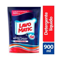 Detergente Lavomatic Liq 900m Doypack