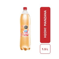 Agua Saborizada H2oh Manzana Gasificada Pet X 1500ml
