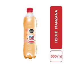 Agua Saborizada H2oh Manzana Gasificada Pet X 600ml