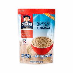 Avena Quaker 350G Hojuela Zipper