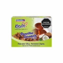Panelitas Konfyt Caramelo Con Coco Sin Azúcar x 120gr