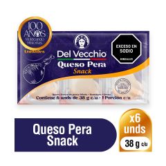 Queso Pera Del Vecchio 228g 6u