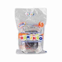 Moldes En Aluminio Domingo Para Lasagña x 6 Unidades