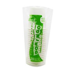 Vaso Papel Domingo 4onz 20u