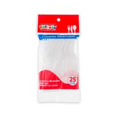 Tenedor Domingo 25u Grande