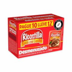 Caldo De Costilla Desmenuzado Ricostilla x 108gr Pague 10 Lleve 12 Sobres