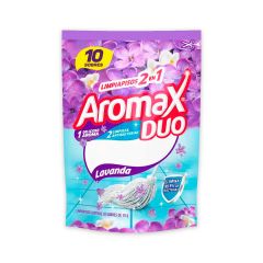 Limpiador De Pisos Líquido 2En1 Aromax Duo Lavanda Doypack x 100gr x 10 Unidades