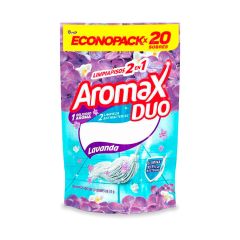 Limpiador De Pisos Líquido 2En1 Aromax Duo Lavanda Doypack x 200gr x 20 Unidades