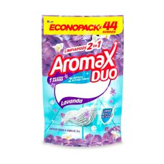 Limpiador De Pisos Líquido 2En1 Aromax Duo Lavanda Doypack x 440gr x 44 Unidades