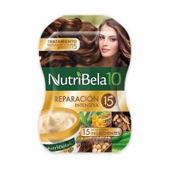 Tratamiento Capilar Nutribela 10 Reparación Intensiva 15 Sachet x 70ml