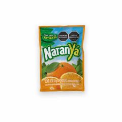 Mezcla En Polvo Familia Yá Sabor A Naranja X 18gr Rinde 2 Litros
