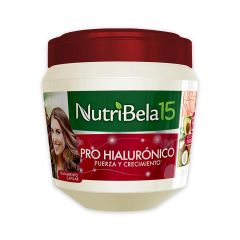 Tratamiento Capilar Nutribela 15 Pro Hialurónico Fuerza Y Crecimiento x 450ml