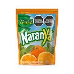 Refresco En Polvo Familiayasabor A Naranja  525gr