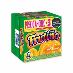 Gelatina Frutino 42g 3u Mang/framb/cerez