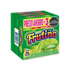 Gelatina Frutino 42g 3u Limo/fres/frutos
