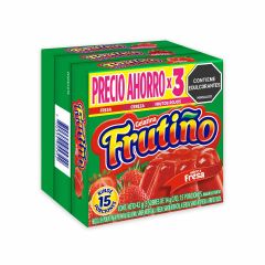Gelatina Frutino 42g 3u Fres/cerez/fruto