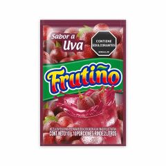 Refresco En Polvo Frutino Sabor A Uva 10g