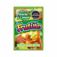 Refresco En Polvo Frutiño Sabor A Panela Y Limón 10g