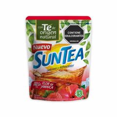 Fresco Suntea 120gr 4.5L Sabor A Fresa Con Flor De Jamaica