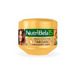 Tratamiento Capilar Nutribela 15 Sérum Hidratante De Argán Hidratación Y Brillo X 300ml